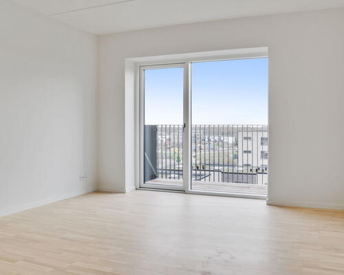 Teglværkskanten - Lækker og lys 2-værelses lejlighed med altan og god udsigt