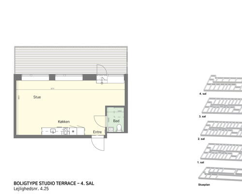 Et hjem med alt det, der gør livet lettere: Tagterrasse, træningsrum og tid til dig selv