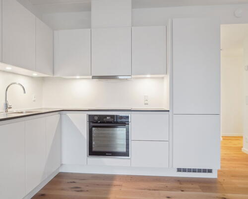 Rummelig 2-værelses lejlighed med terrasse