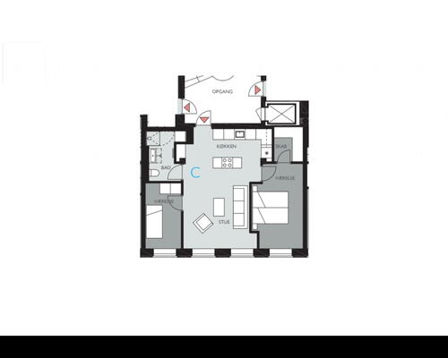 Bedste beliggenhed med køkkenalrum og walk-in!