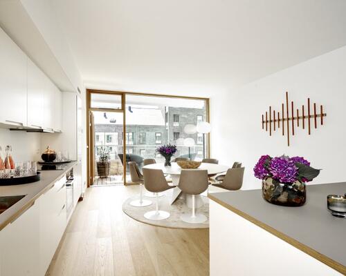 3 værelses lejlighed i Hellerup