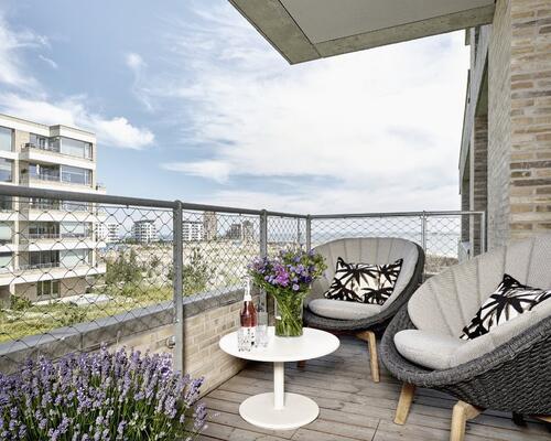 3 værelses lejlighed i Hellerup