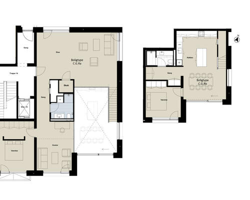 4 værelses lejlighed i Hellerup