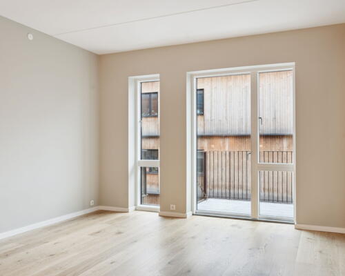 UN17 Søen - Velindrettet 2 vær. lejebolig med altan og udsigt til Søen og Fælleden