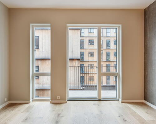 UN17 Søen - Velindrettet 2 vær. lejebolig med altan og udsigt til Søen og Fælleden