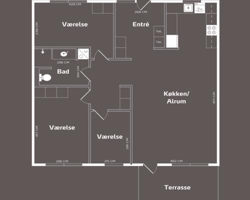 3 værelses hus i Frederiksværk