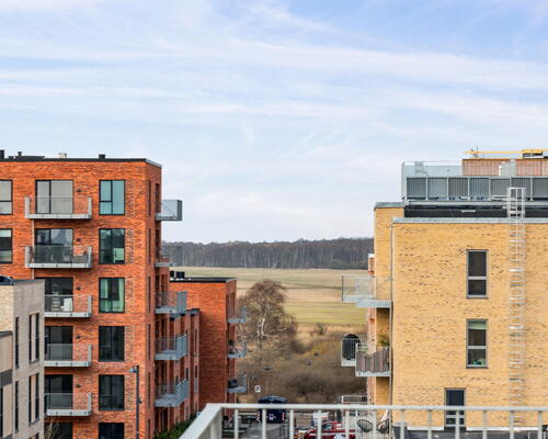 Skøn 2-værelses lejlighed med altan og stort soveværelse