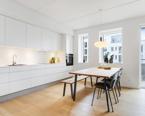 The Residence CPH - Stilren og moderne bolig med 3 soveværelser og stor altan