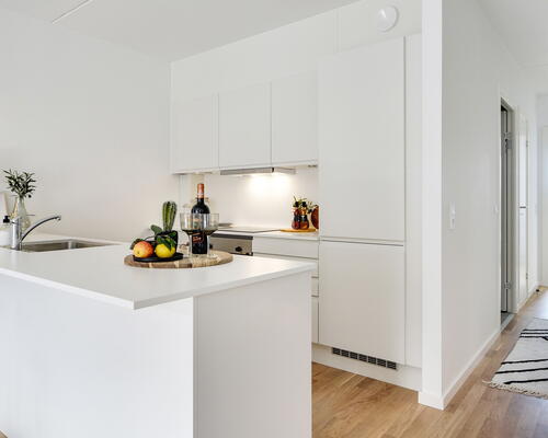 Lækker og stilfuld 4-værelses lejlighed med altan i smukke omgivelser i Ballerup