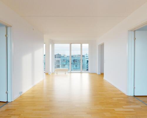 Rækkehus med direkte udgang til vand