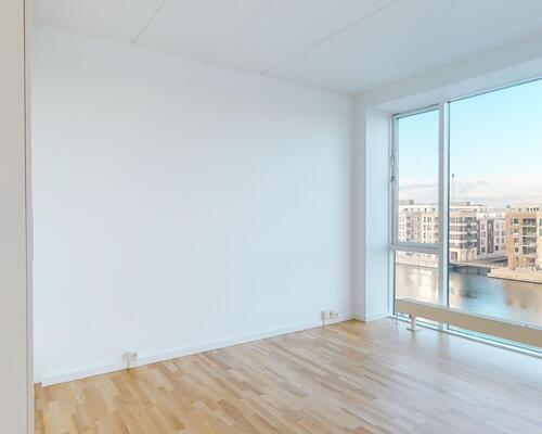 Rækkehus med direkte udgang til vand