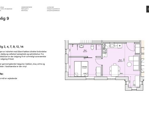 2 værelses lejlighed i Horsens