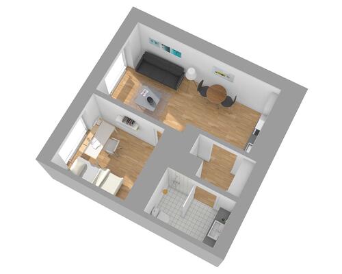 Velindrettet og lys 2-værelses studiebolig i Aalborg Øst