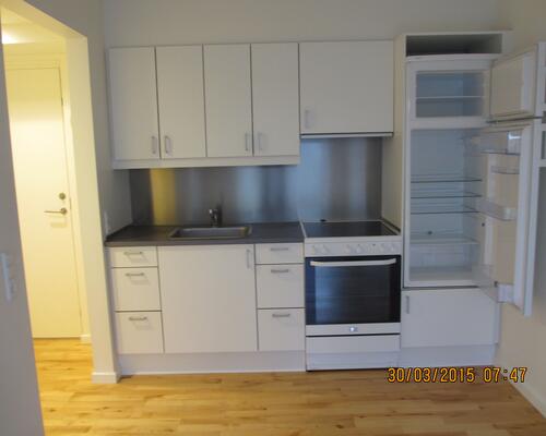 Velindrettet og lys 2-værelses studiebolig i Aalborg Øst