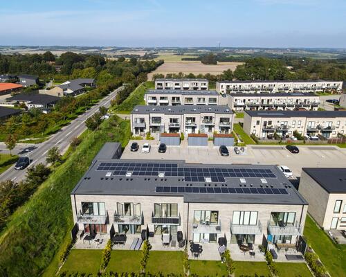 Nyopført lækker 3-vær. lejlighed med egen stor altan i populært område i Aarhus N