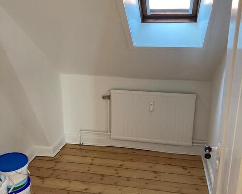 Centralt beliggende med fælles have...