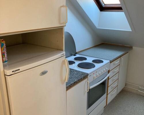 Centralt beliggende med fælles have...