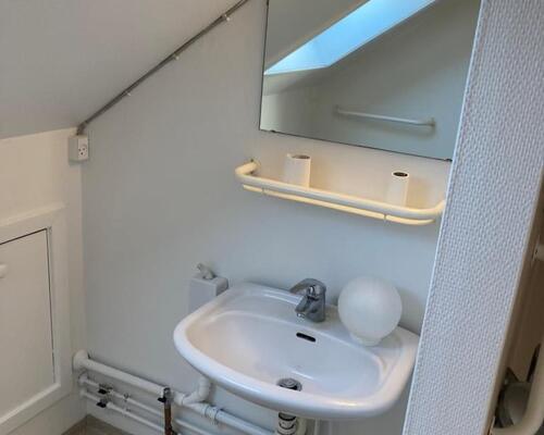 Centralt beliggende med fælles have...