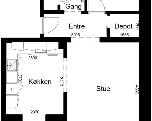 2 værelses lejlighed i Ikast