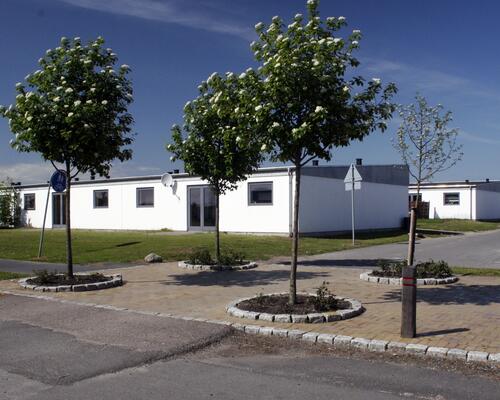 Moderne rækkehus med egen have og 2 terrasser