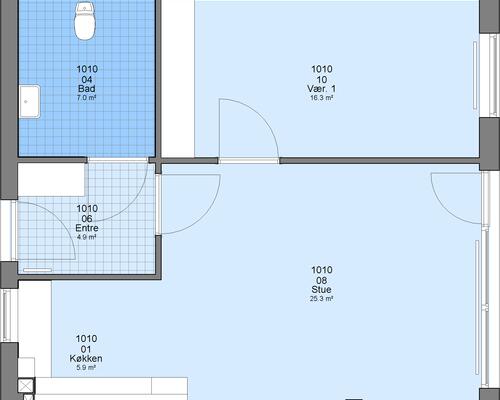 Klar til indflytning 01.10.2025