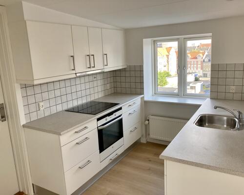 Taglejlighed i Aalborg med altan og udsigt