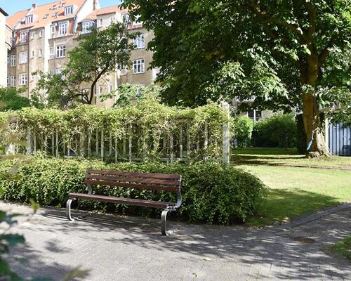 Flot delevenlig 2-værelses lejlighed