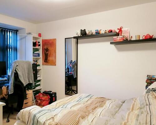 Flot delevenlig 2-værelses lejlighed