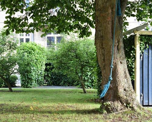 Flot delevenlig 2-værelses lejlighed