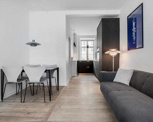 2 værelses lejlighed i København K