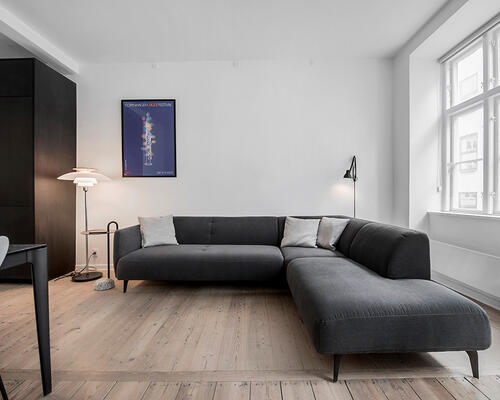 2 værelses lejlighed i København K