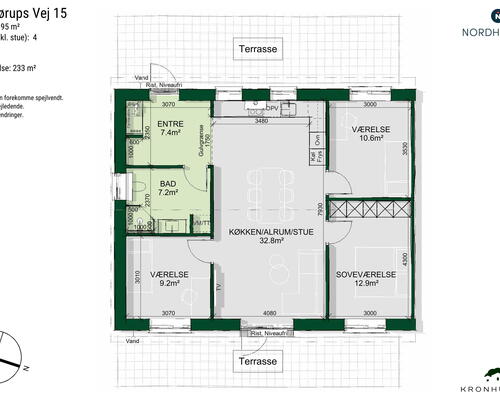 4 værelses hus i Kalundborg