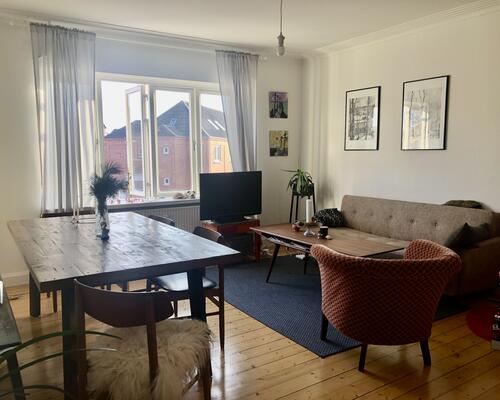 Hyggelig 4-værelses lejlighed tæt på Østre Anlæg