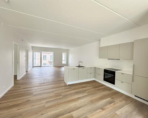 Moderne 4-værelses lejlighed med altan i Nørresundby