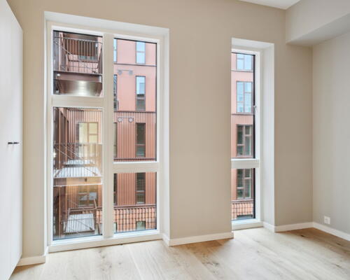 UN17 Søen - Velindrettet 2 vær. lejebolig med altan og udsigt til Søen og Fælleden