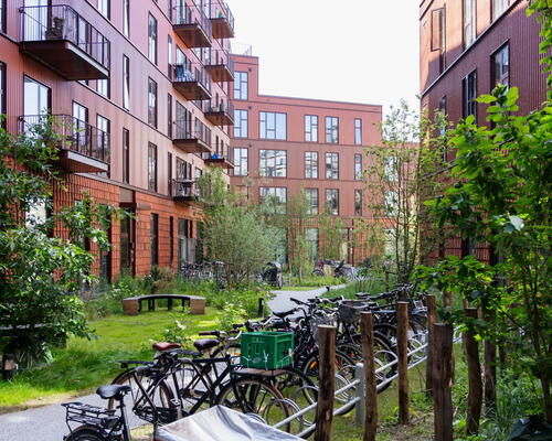 UN17 Søen - Velindrettet 2 vær. lejebolig med altan og udsigt til Søen og Fælleden