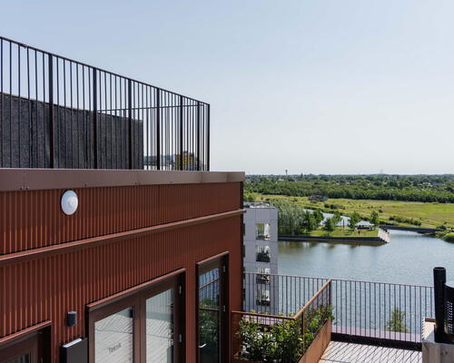 UN17 Søen - Velindrettet 2 vær. lejebolig med altan og udsigt til Søen og Fælleden