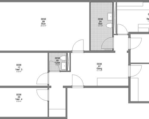 5 værelses lejlighed i Haderslev