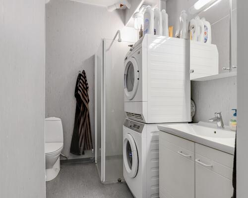 Stor 3-værelses med altan