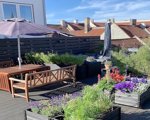 Unik lejlighed med privat altan, i hjertet af København