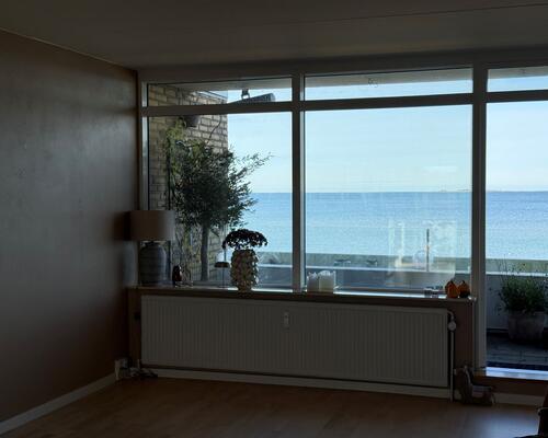 Storslået udsigt til Hirsholmen.