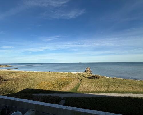 Storslået udsigt til Hirsholmen.