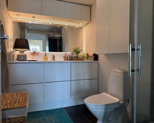 Storslået udsigt til Hirsholmen.