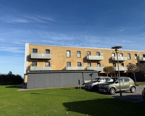 Storslået udsigt til Hirsholmen.