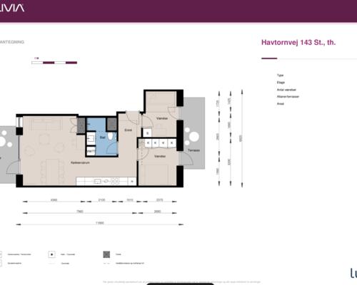 3 værelses lejlighed i Hedehusene