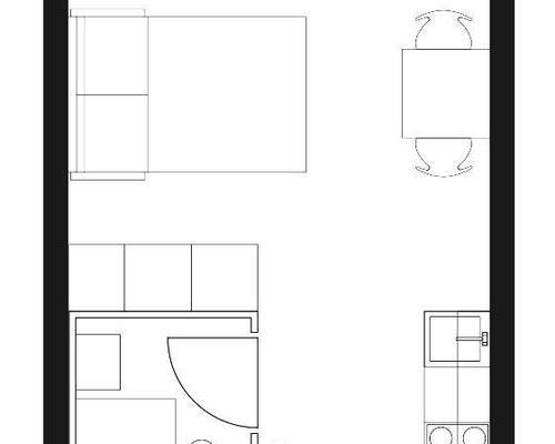 1 værelses lejlighed i Valby