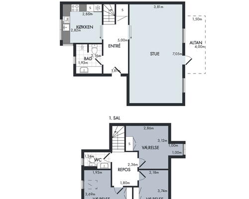 4 værelses lejlighed i Odense C
