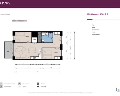 3 værelses lejlighed i Skovlunde