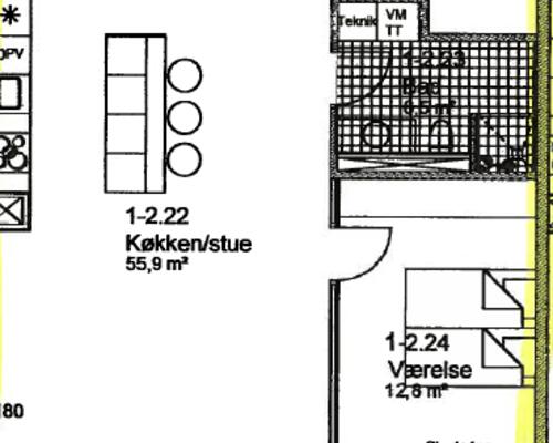 3 værelses lejlighed i Viborg