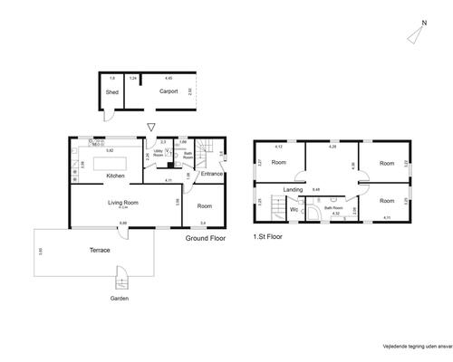Flot og rummelig villa | Frederikssund